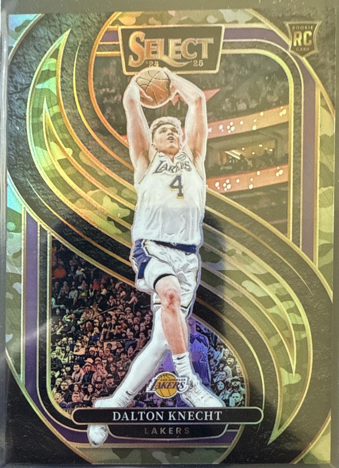 Dalton Knecht [Green Camo Prizm] #186