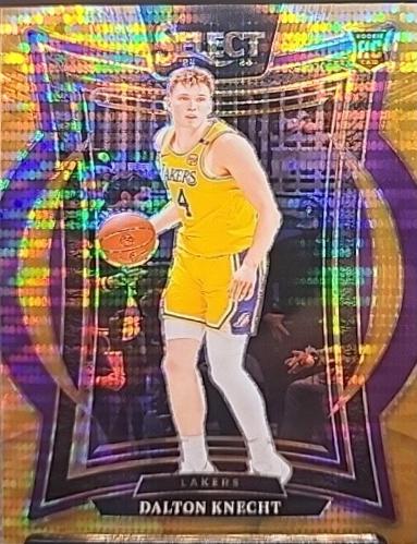 Dalton Knecht [Neon Orange Pulsar Prizm] #91