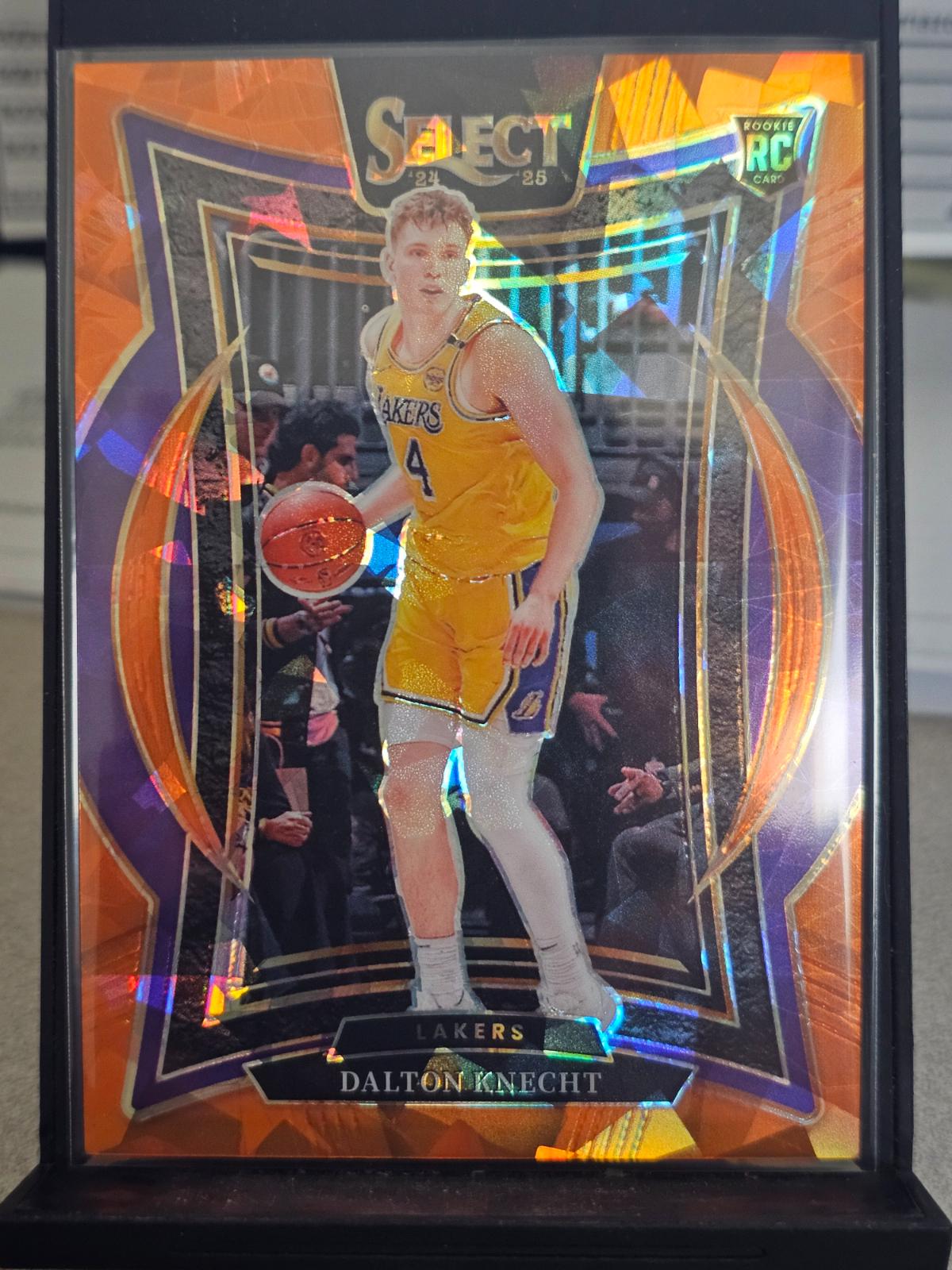 Dalton Knecht [Orange Cracked Ice Prizm] #91