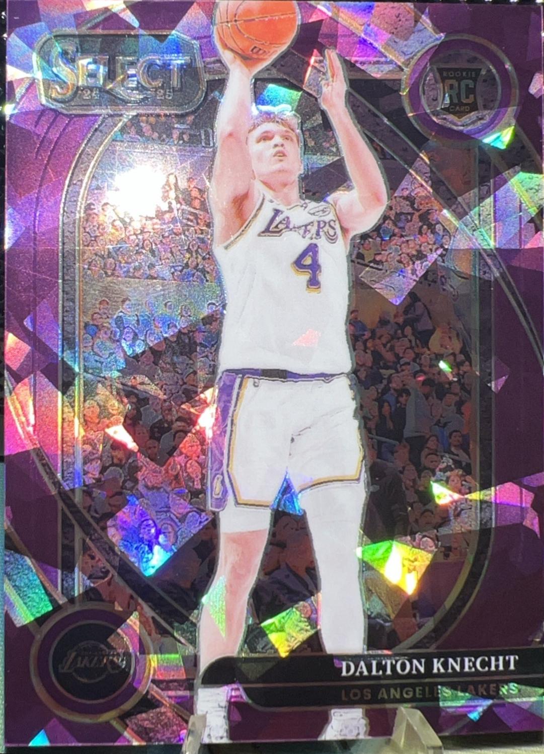Dalton Knecht [Purple Cracked Ice Prizm] #276