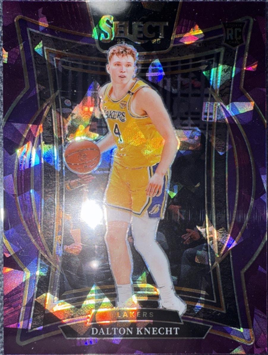 Dalton Knecht [Purple Cracked Ice Prizm] #91