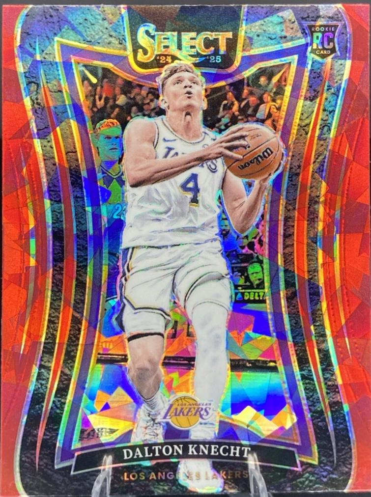 Dalton Knecht [Red Cracked Ice Prizm] #373