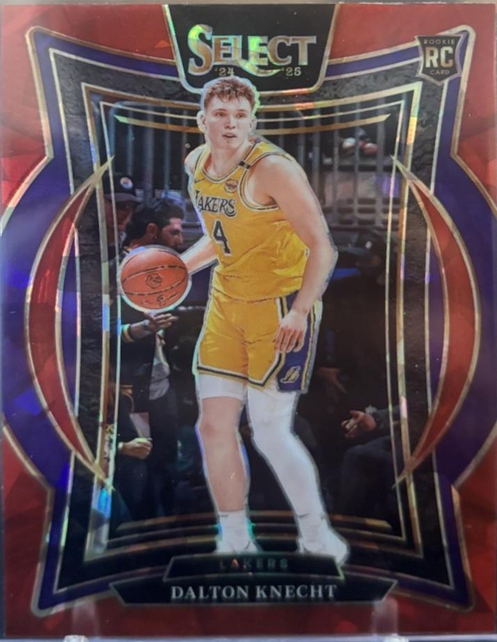 Dalton Knecht [Red Cracked Ice Prizm] #91