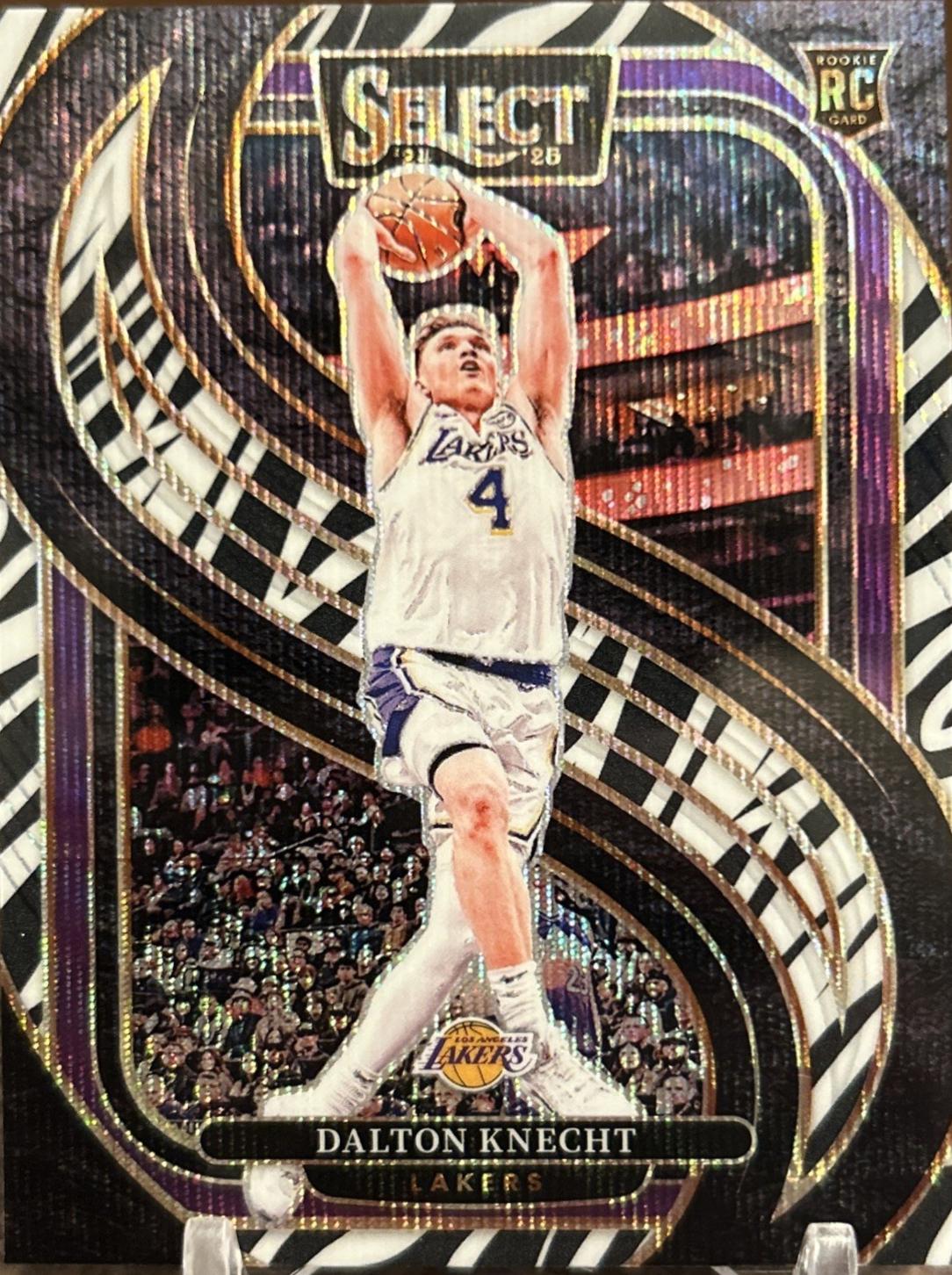 Dalton Knecht [Zebra Prizm] #186