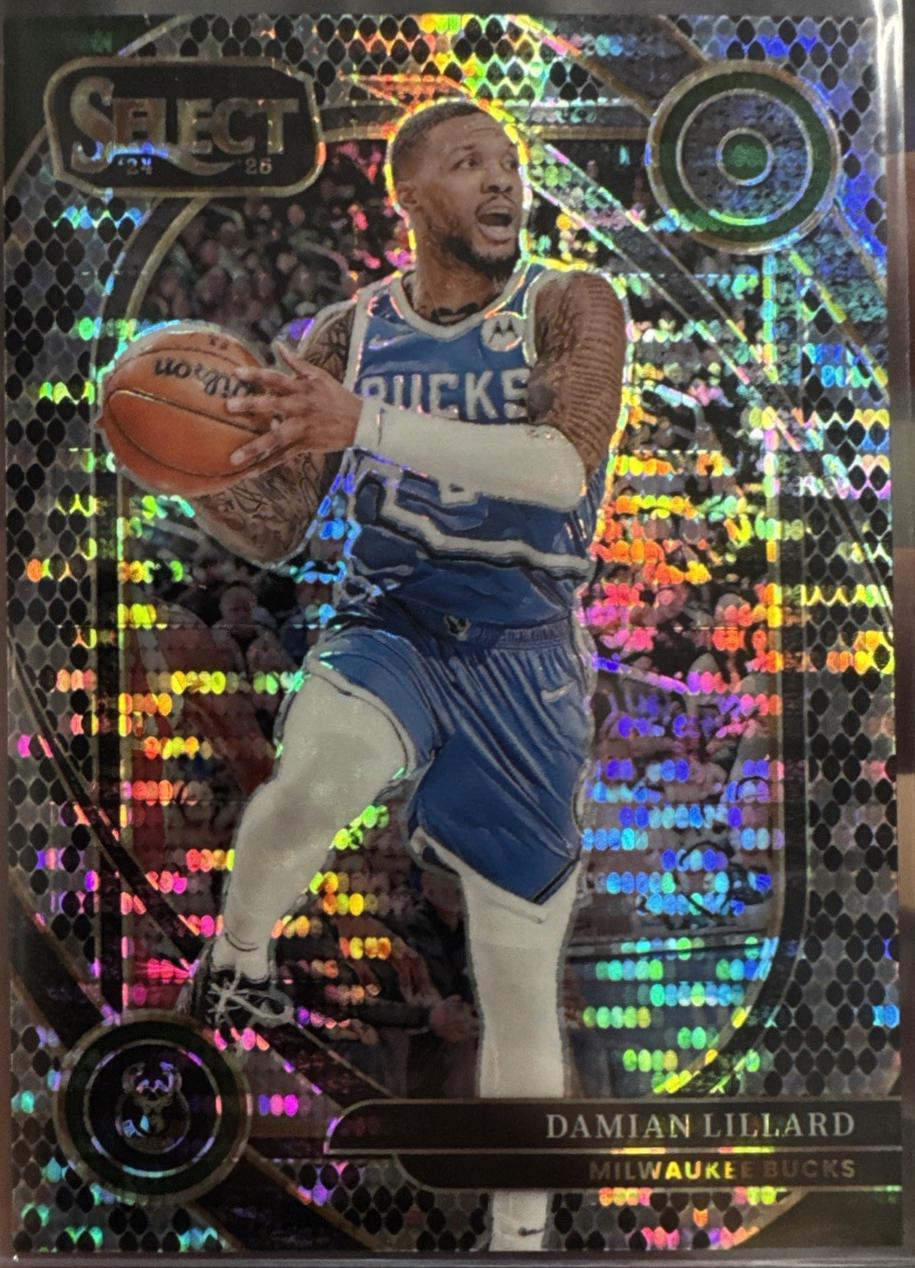 Damian Lillard [Black Snake Skin Pulsar Prizm] #227