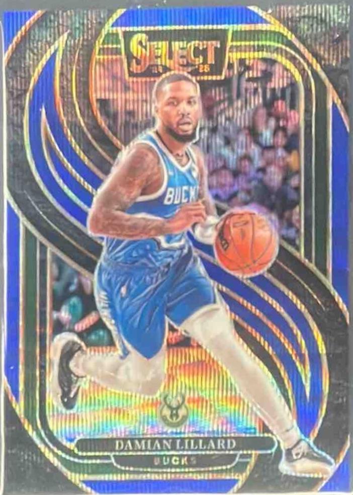 Damian Lillard [Blue Wave Prizm] #145