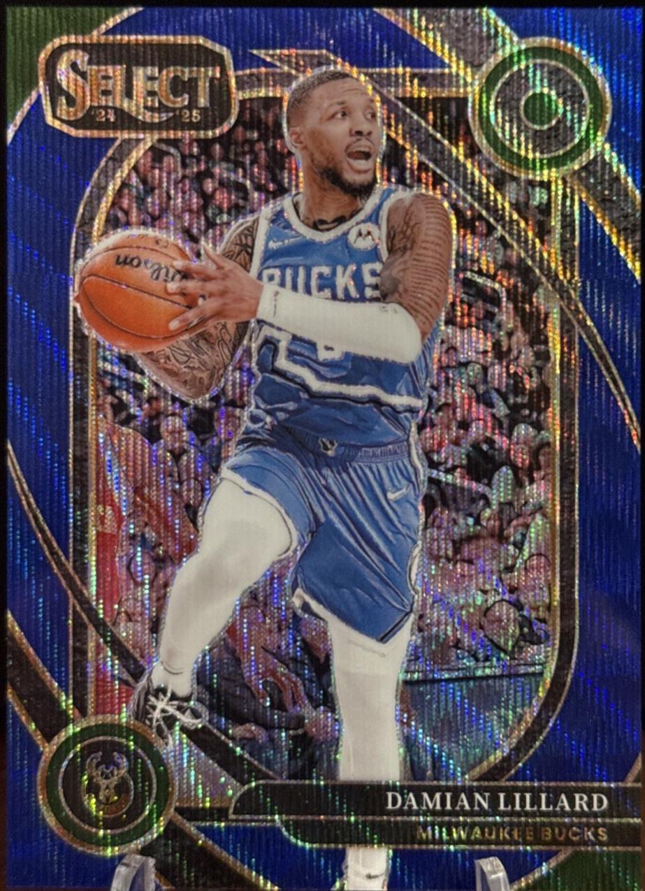 Damian Lillard [Blue Wave Prizm] #227
