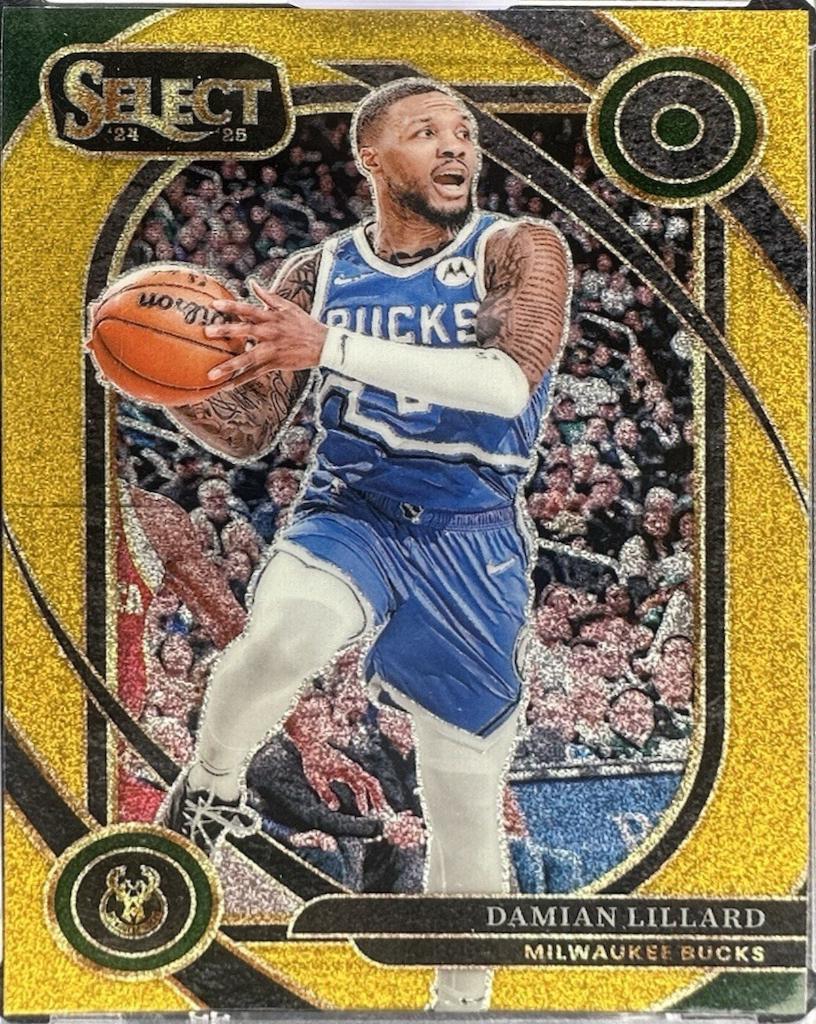Damian Lillard [Gold Glitter Prizm] #227