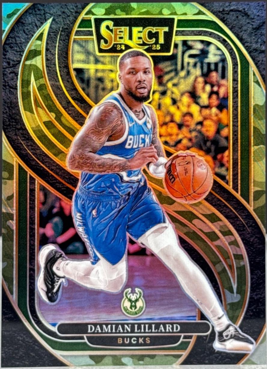 Damian Lillard [Green Camo Prizm] #145