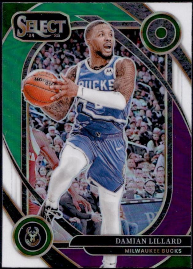 Damian Lillard [Green White Purple Prizm] #227