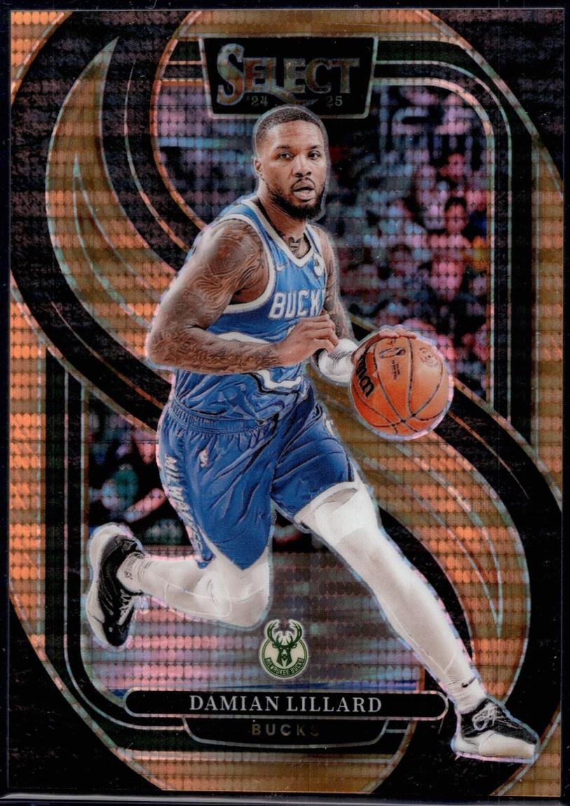 Damian Lillard [Neon Orange Pulsar Prizm] #145
