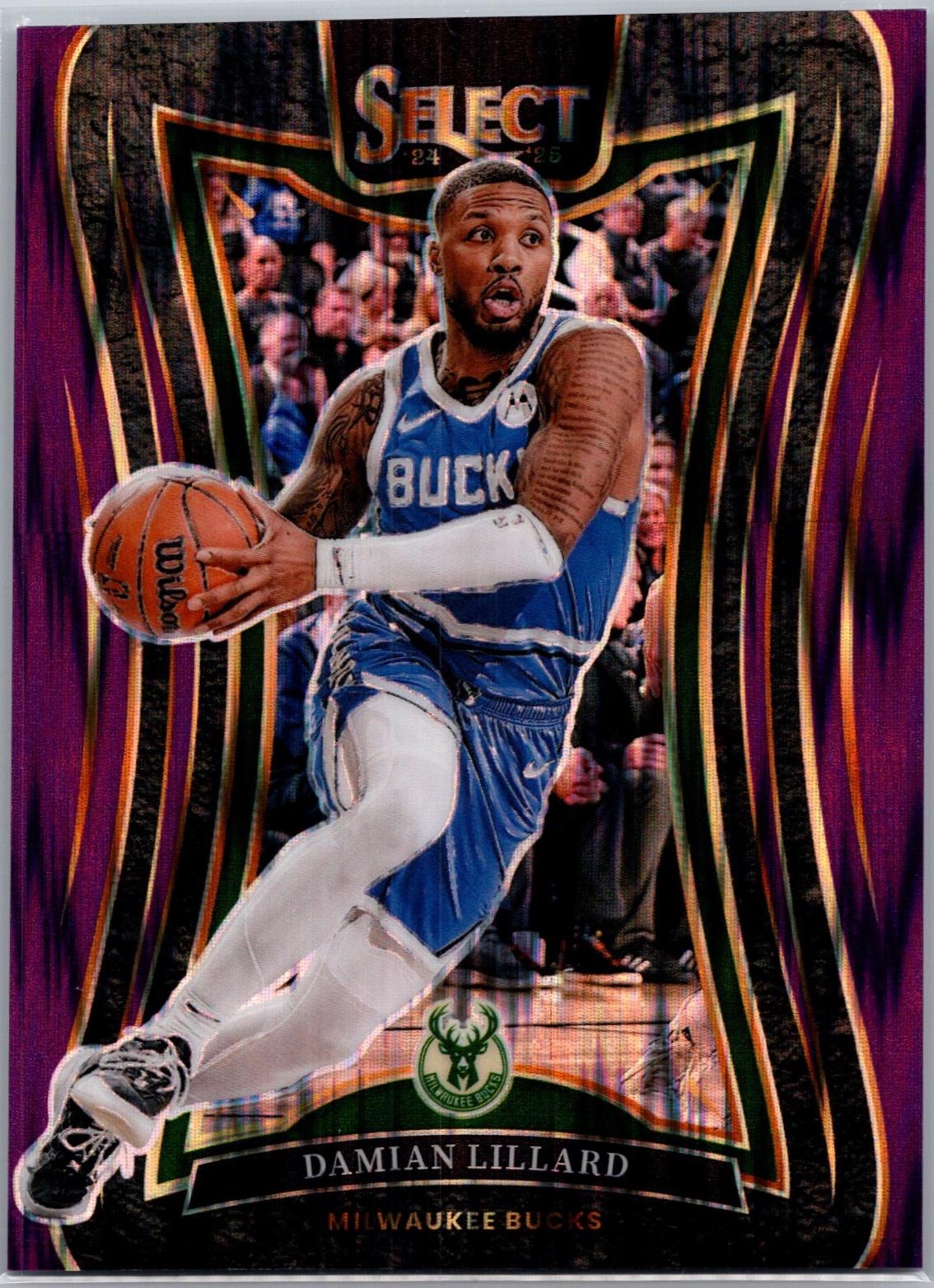 Damian Lillard [Purple Flash Prizm] #330
