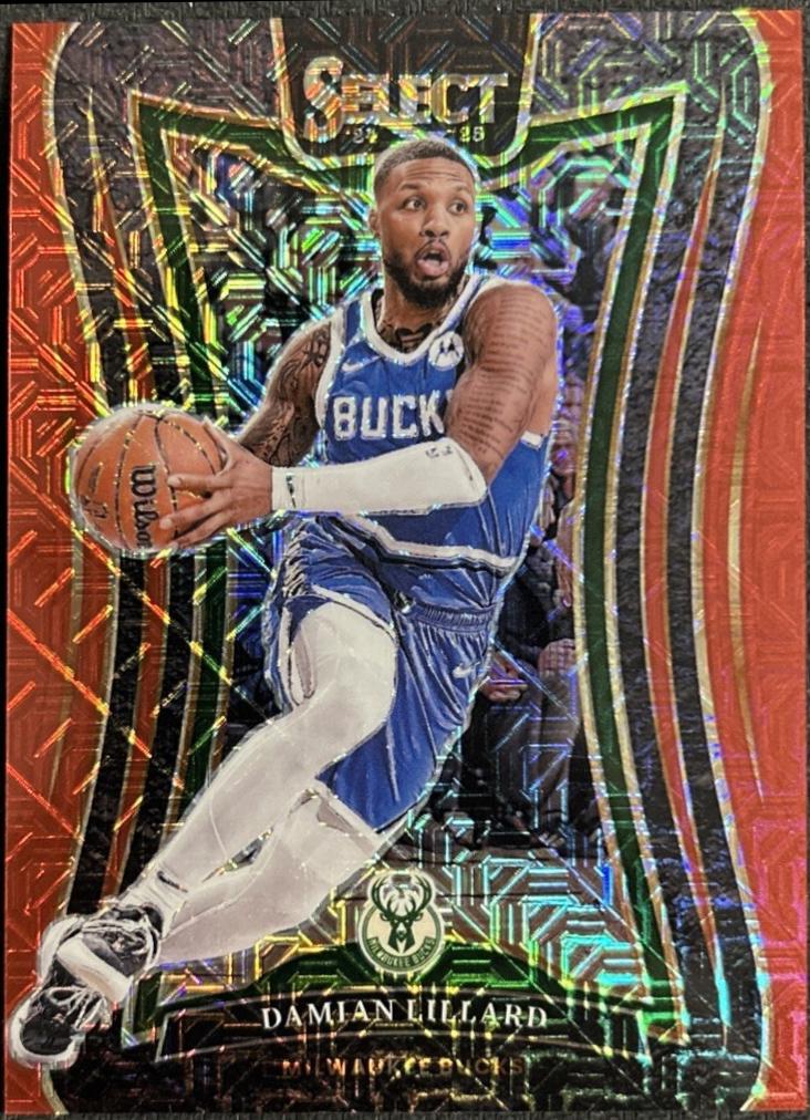Damian Lillard [Red Mojo Prizm] #330