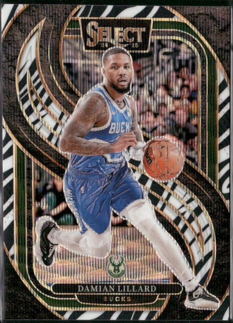 Damian Lillard [Zebra Prizm] #145