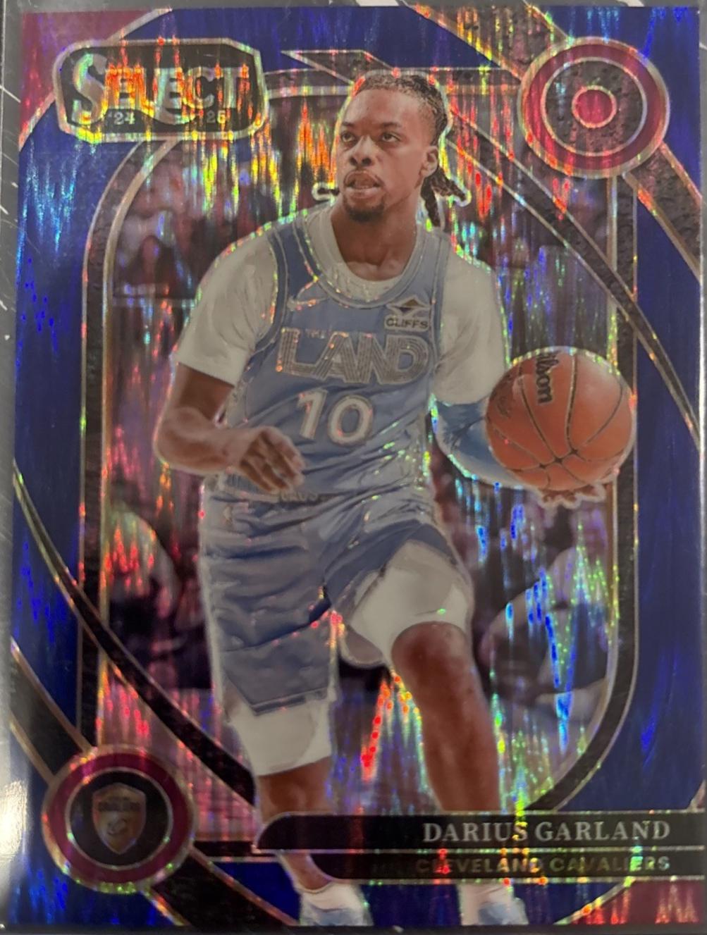 Darius Garland [Blue Flash Prizm] #240