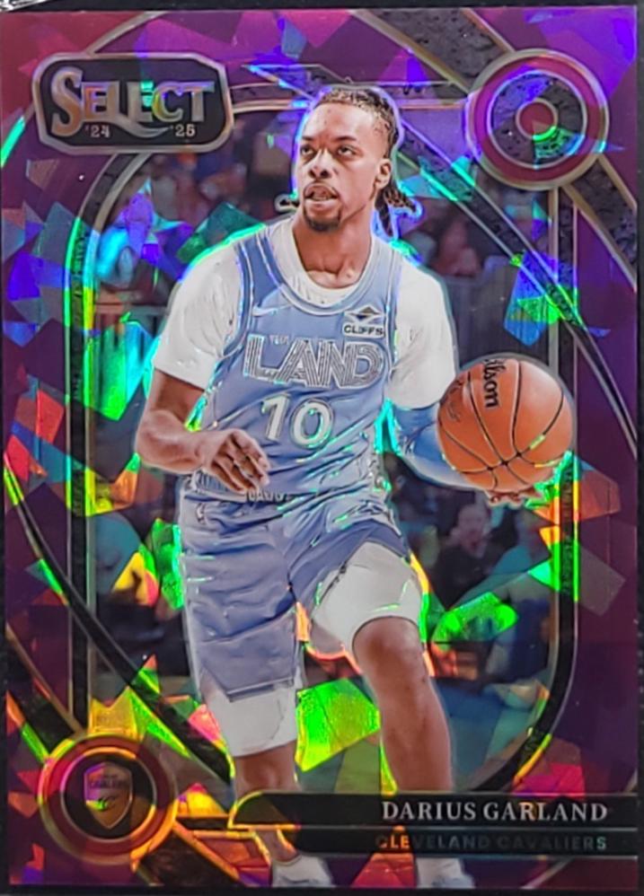 Darius Garland [Purple Cracked Ice Prizm] #240