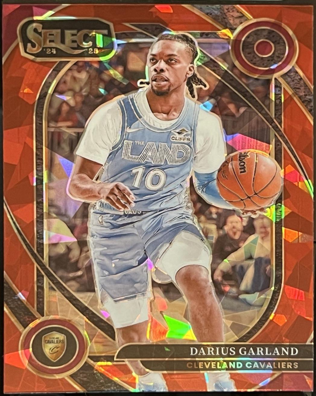 Darius Garland [Red Cracked Ice Prizm] #240