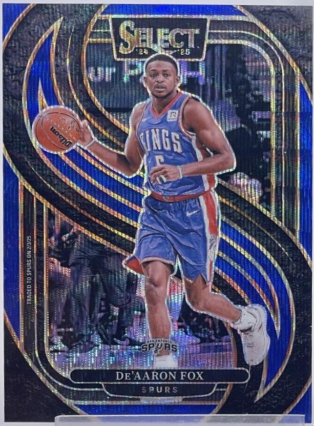 De'Aaron Fox [Blue Wave Prizm] #150
