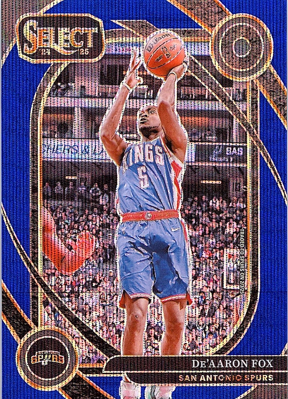 De'Aaron Fox [Blue Wave Prizm] #239