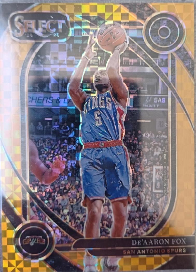 De'Aaron Fox [Gold Prizm] #239