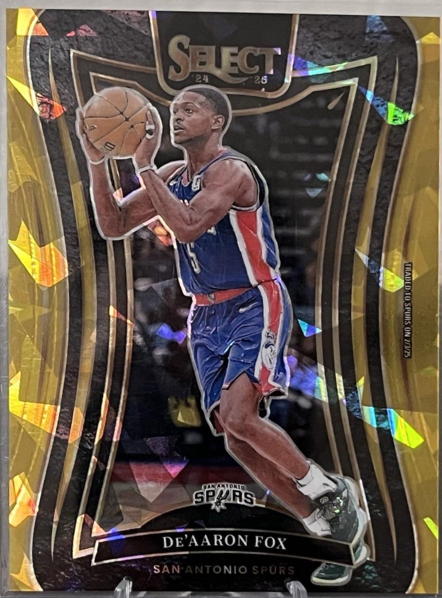 De'Aaron Fox [Gold Prizm] #336