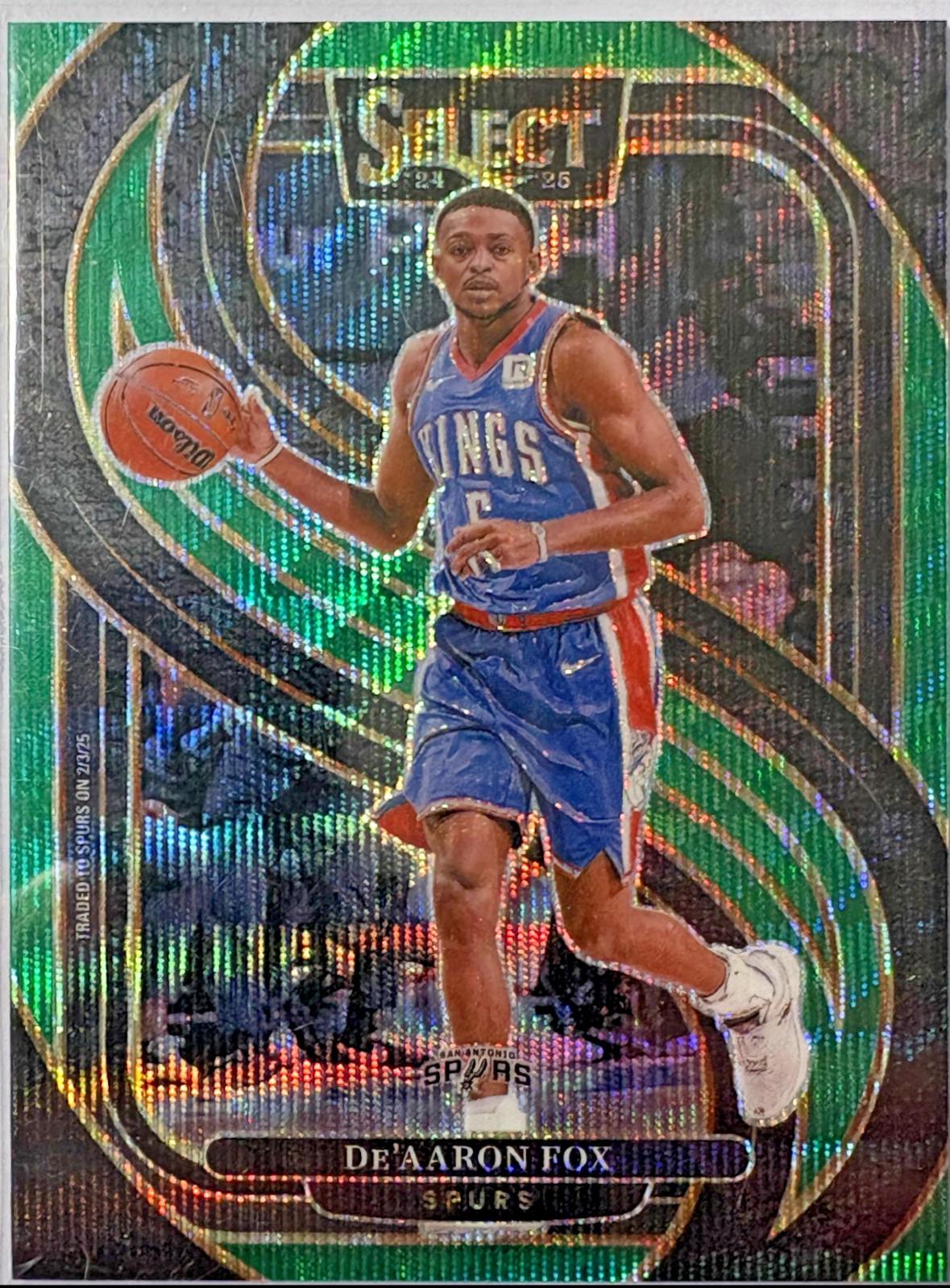 De'Aaron Fox [Green Wave Prizm] #150