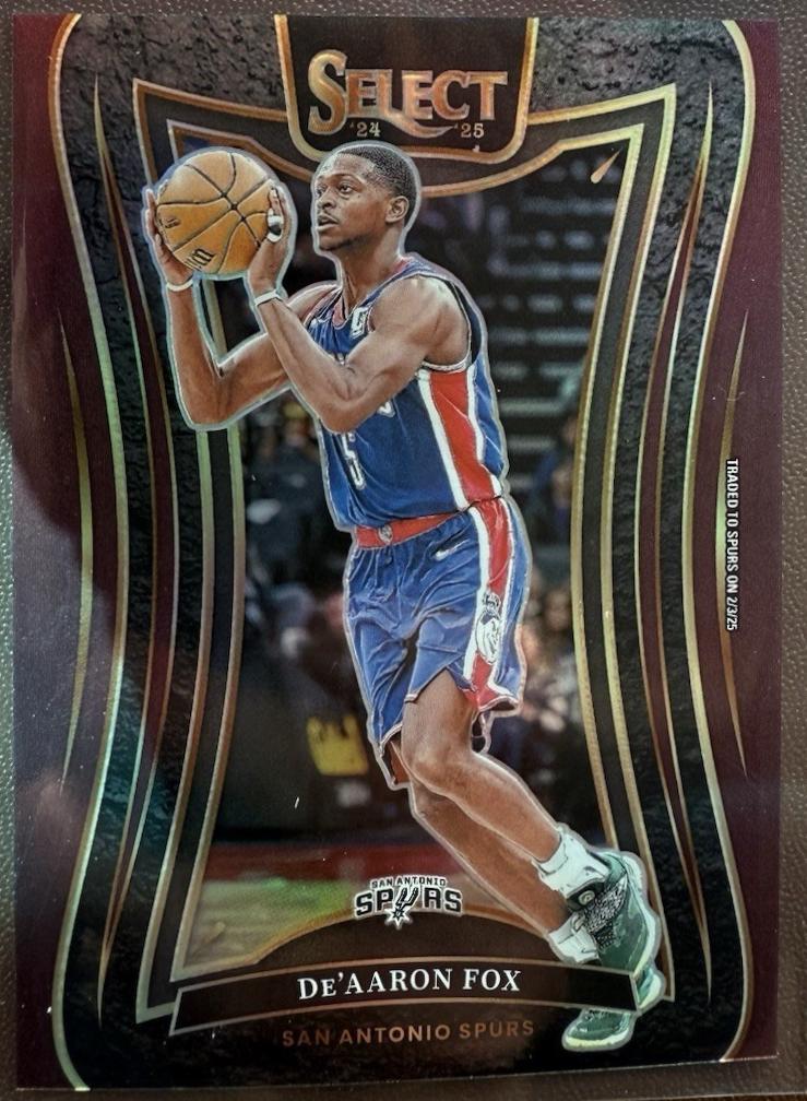 De'Aaron Fox [Maroon Prizm] #336