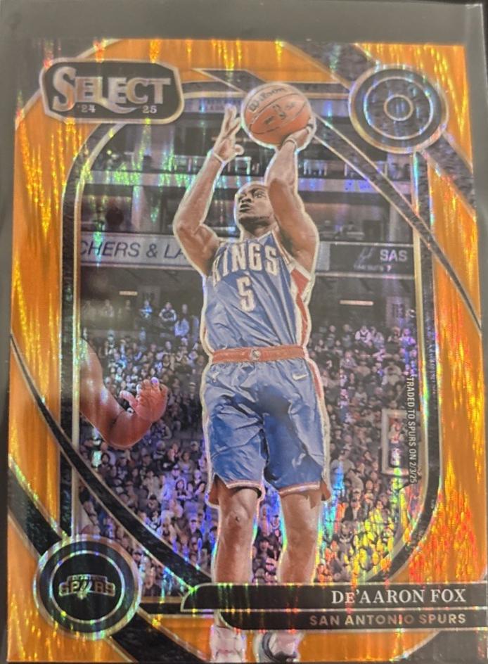 De'Aaron Fox [Orange Flash Prizm] #239