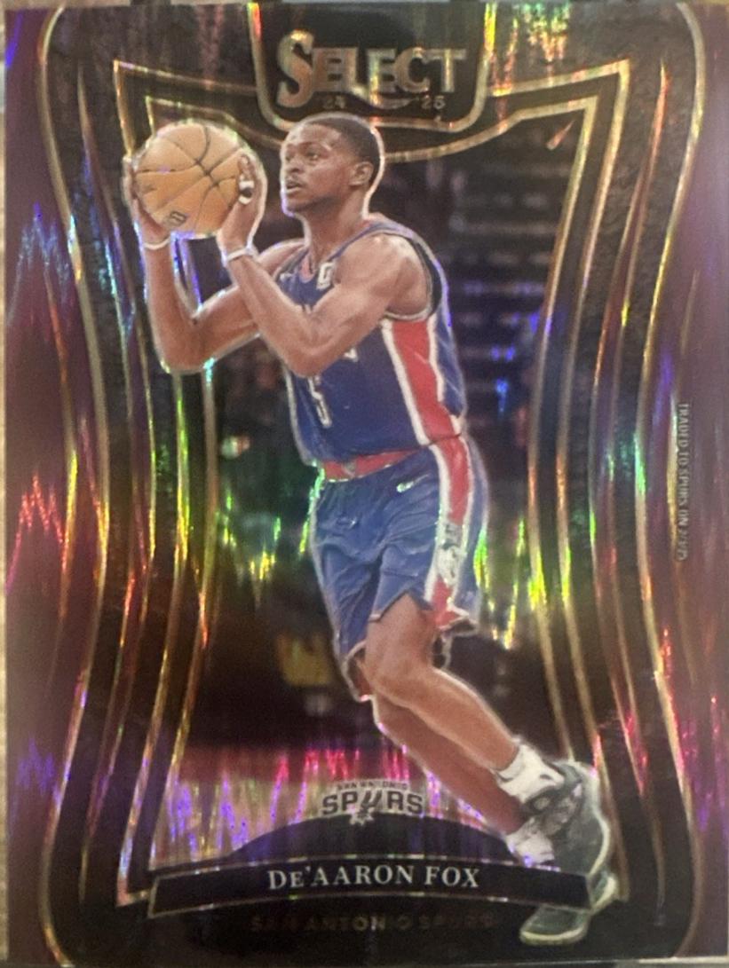 De'Aaron Fox [Purple Flash Prizm] #336