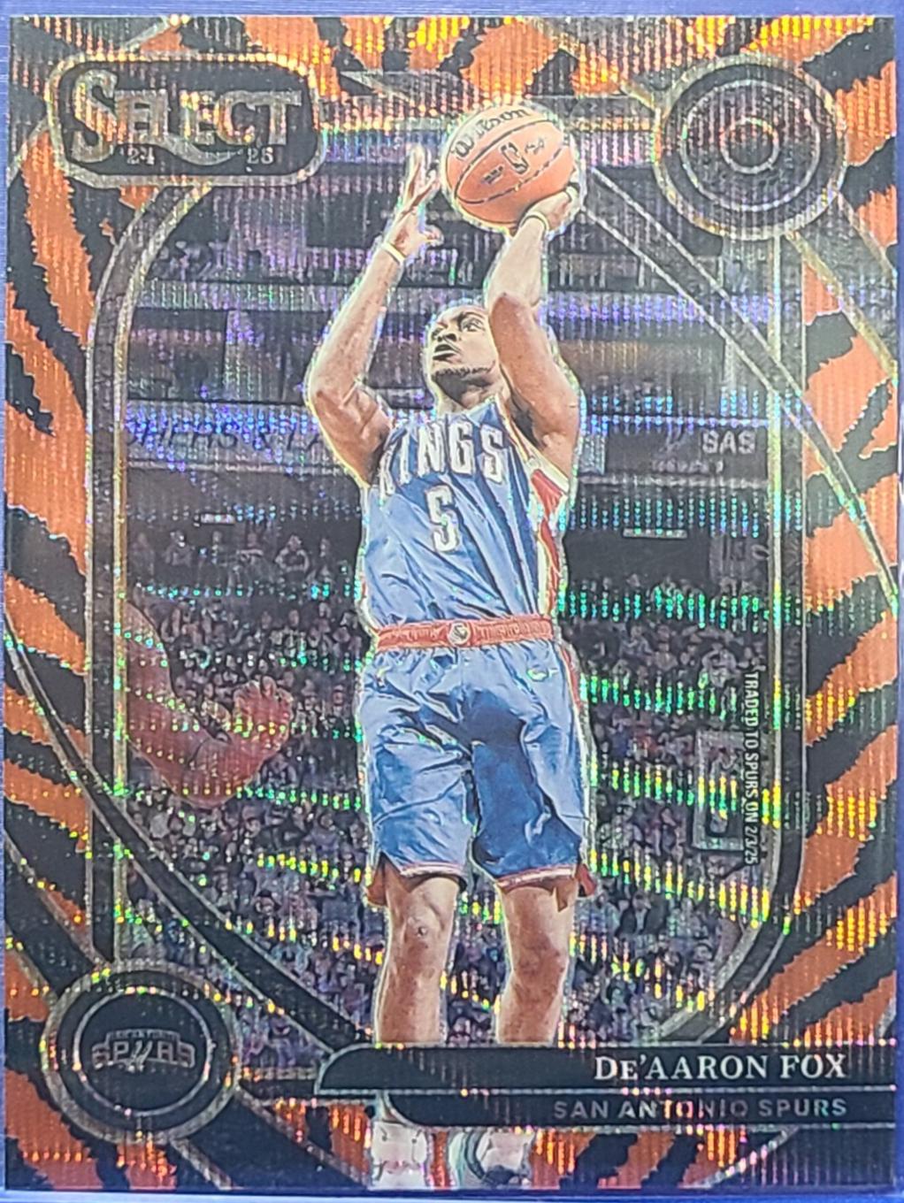 De'Aaron Fox [Tiger Prizm] #239