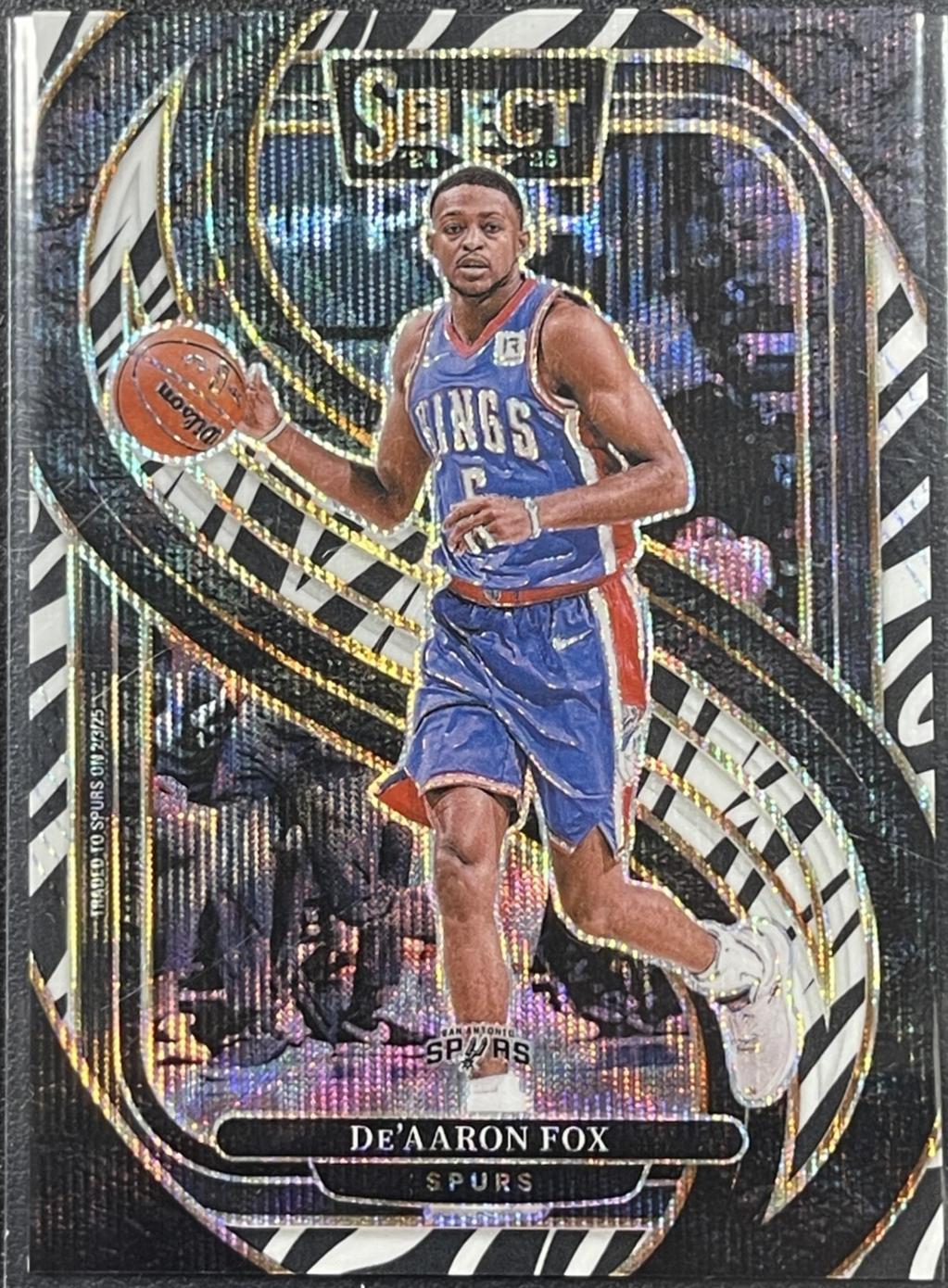 De'Aaron Fox [Zebra Prizm] #150