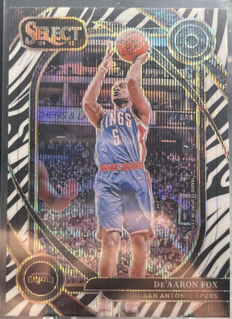 De'Aaron Fox [Zebra Prizm] #239