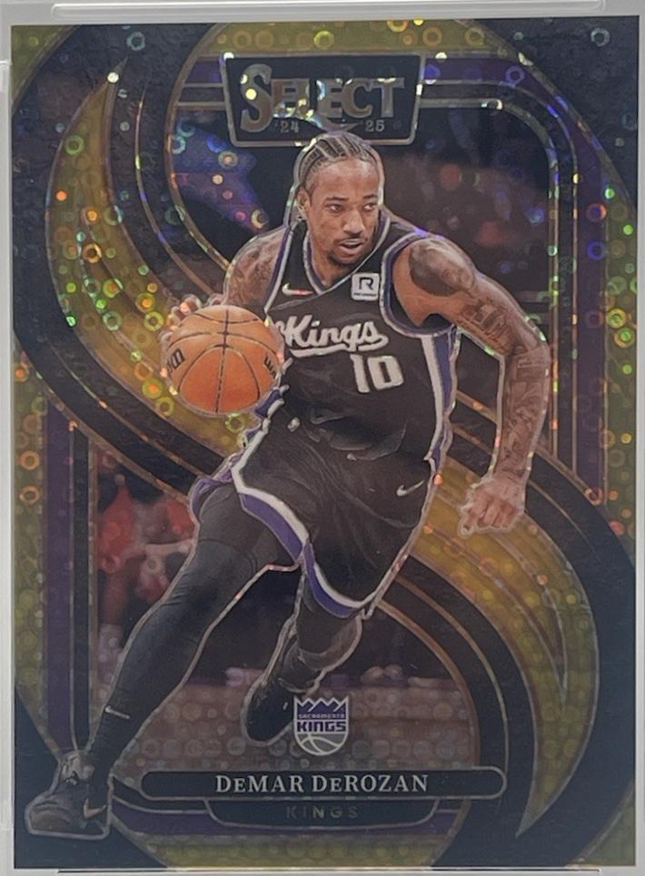 DeMar DeRozan [Gold Disco Prizm] #122