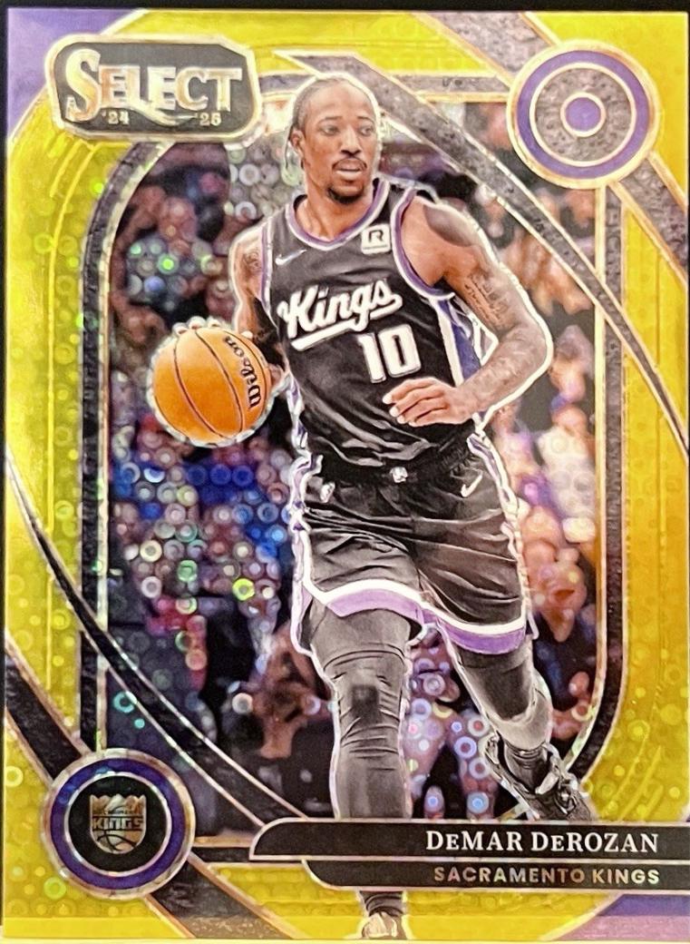 DeMar DeRozan [Gold Disco Prizm] #252