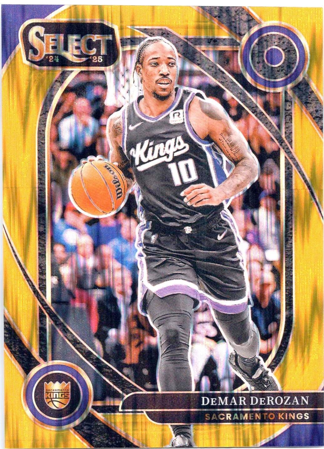 DeMar DeRozan [Gold Flash Prizm] #252