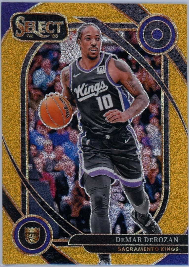 DeMar DeRozan [Gold Glitter Prizm] #252