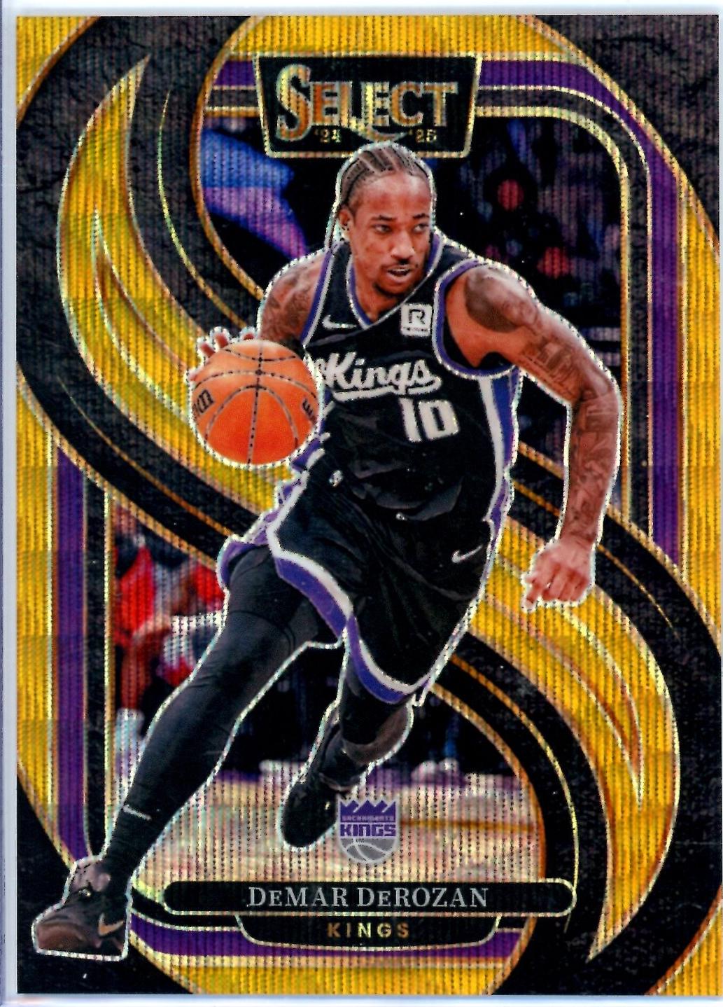 DeMar DeRozan [Gold Wave Prizm] #122