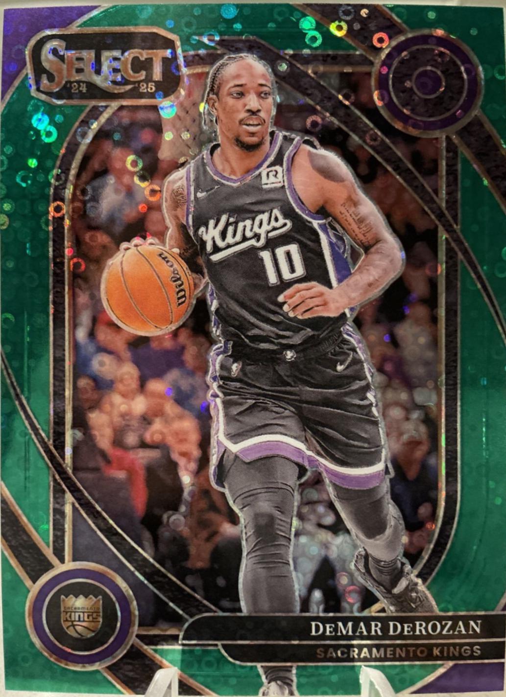 DeMar DeRozan [Green Disco Prizm] #252