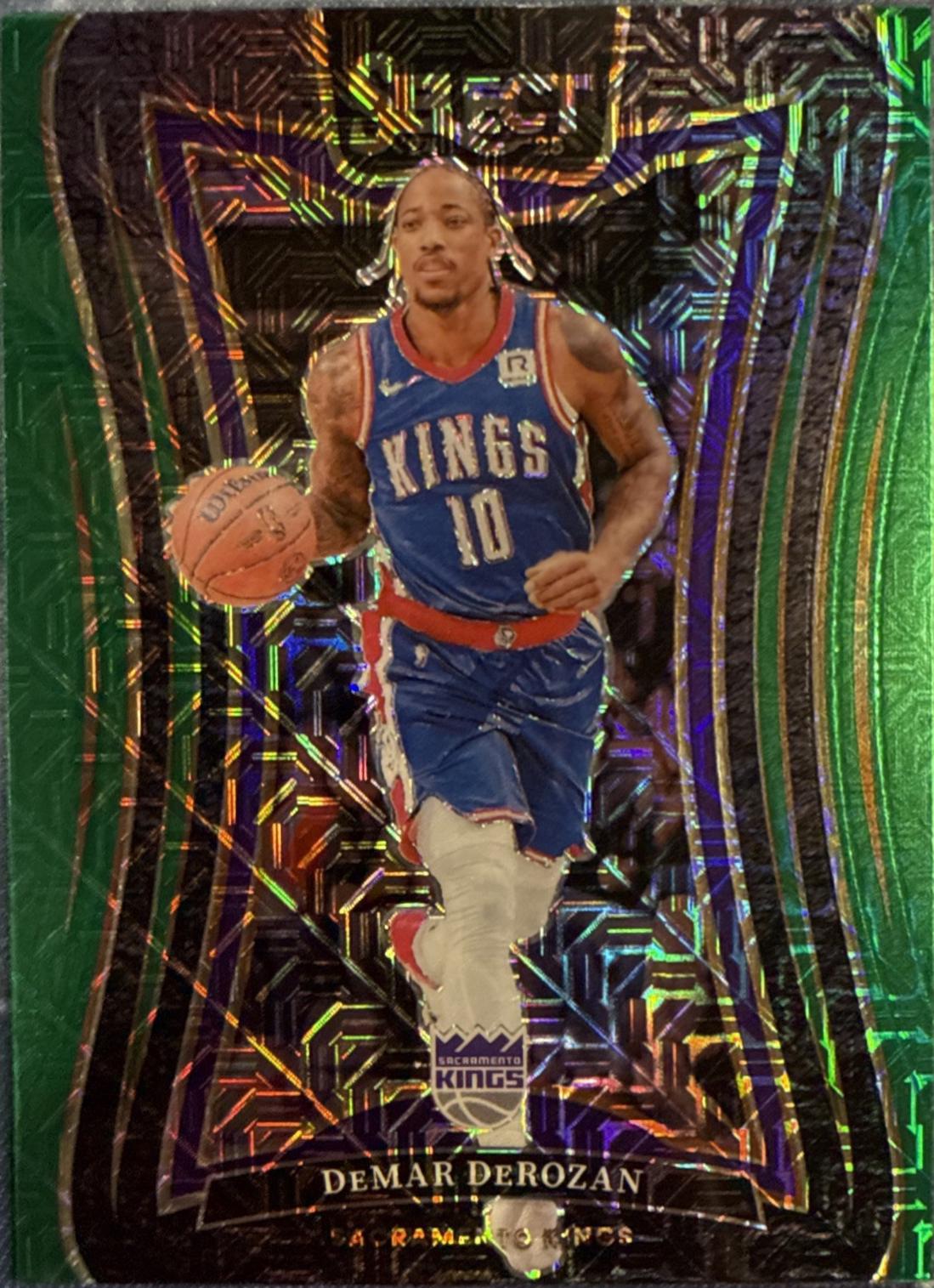 DeMar DeRozan [Green Mojo Prizm] #305