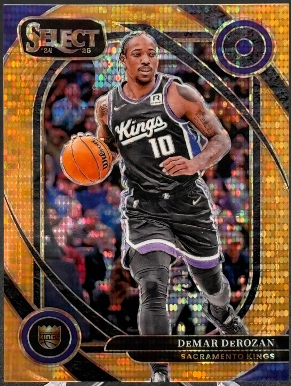 DeMar DeRozan [Neon Orange Pulsar Prizm] #252