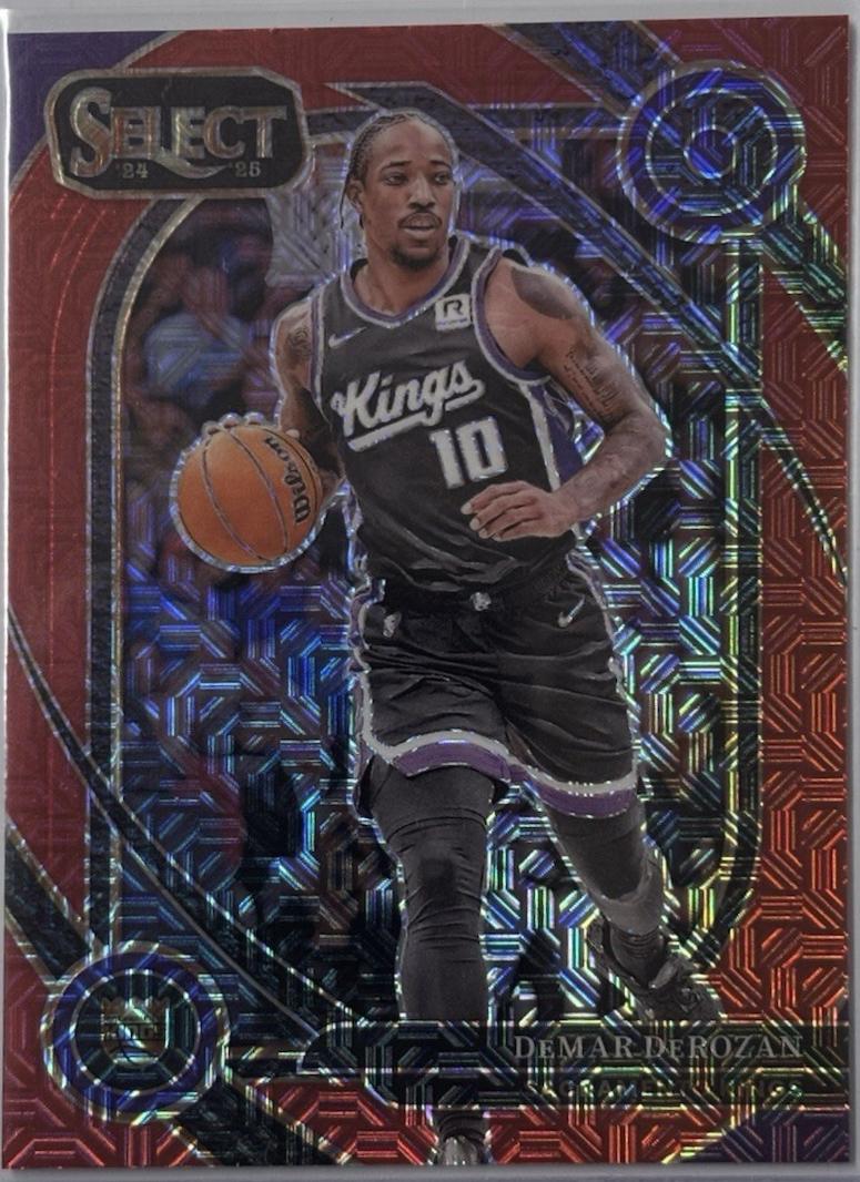 DeMar DeRozan [Red Mojo Prizm] #252