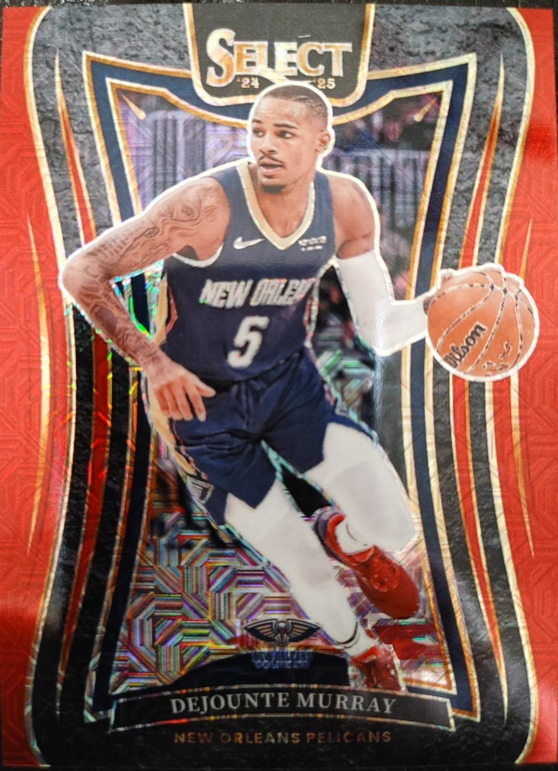 Dejounte Murray [Red Mojo Prizm] #353