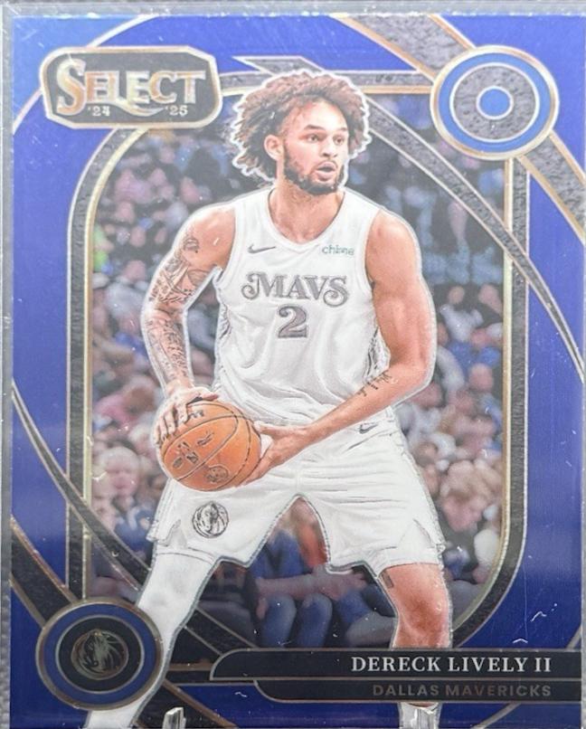 Dereck Lively II [Blue Prizm] #217
