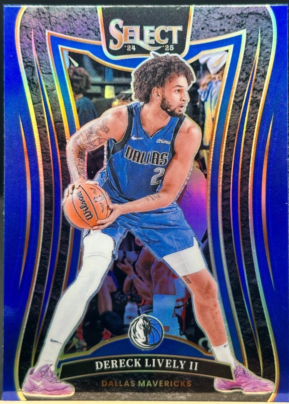Dereck Lively II [Blue Prizm] #329