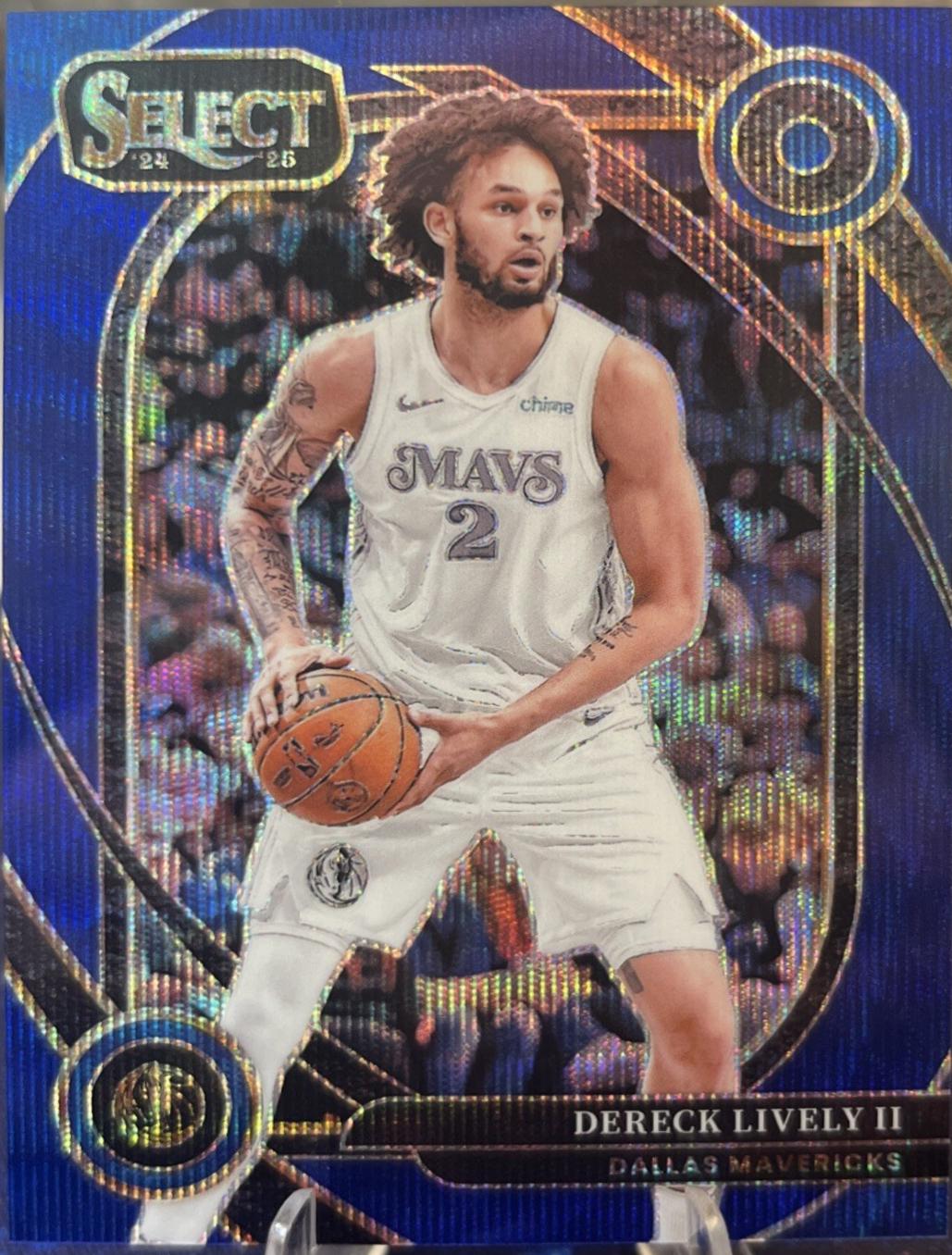 Dereck Lively II [Blue Wave Prizm] #217