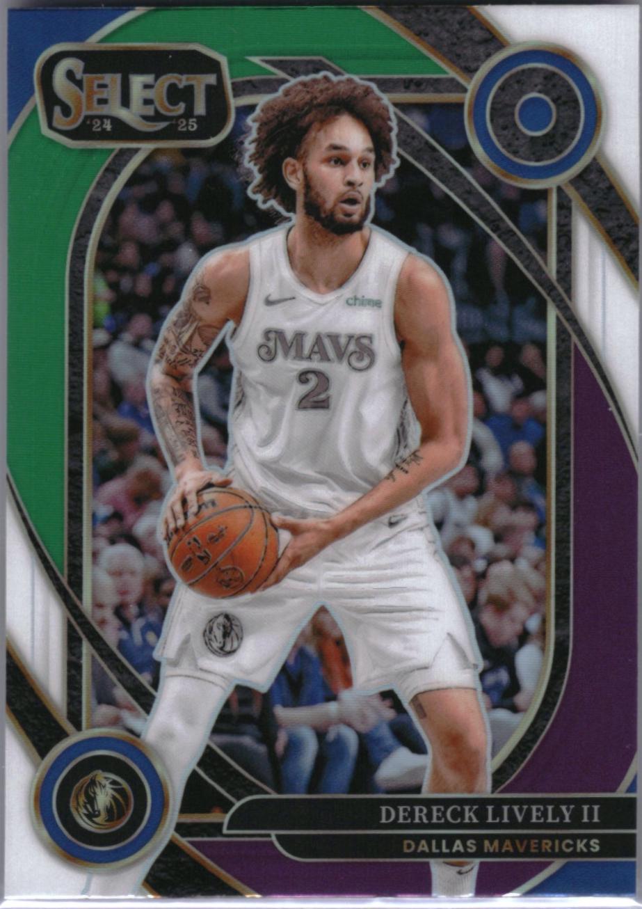 Dereck Lively II [Green White Purple Prizm] #217