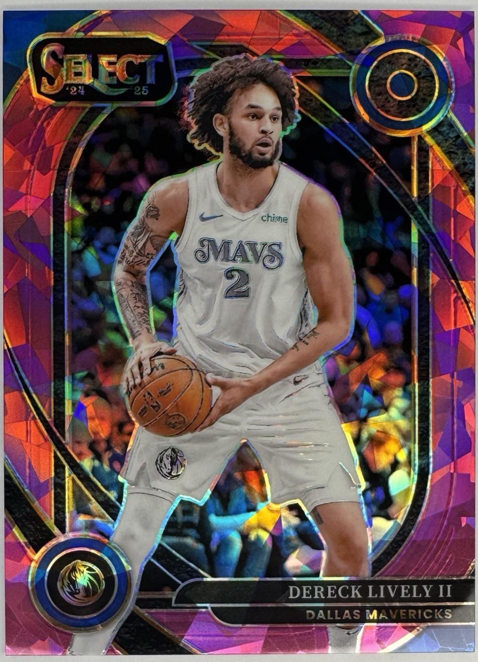Dereck Lively II [Pink Cracked Ice Prizm] #217