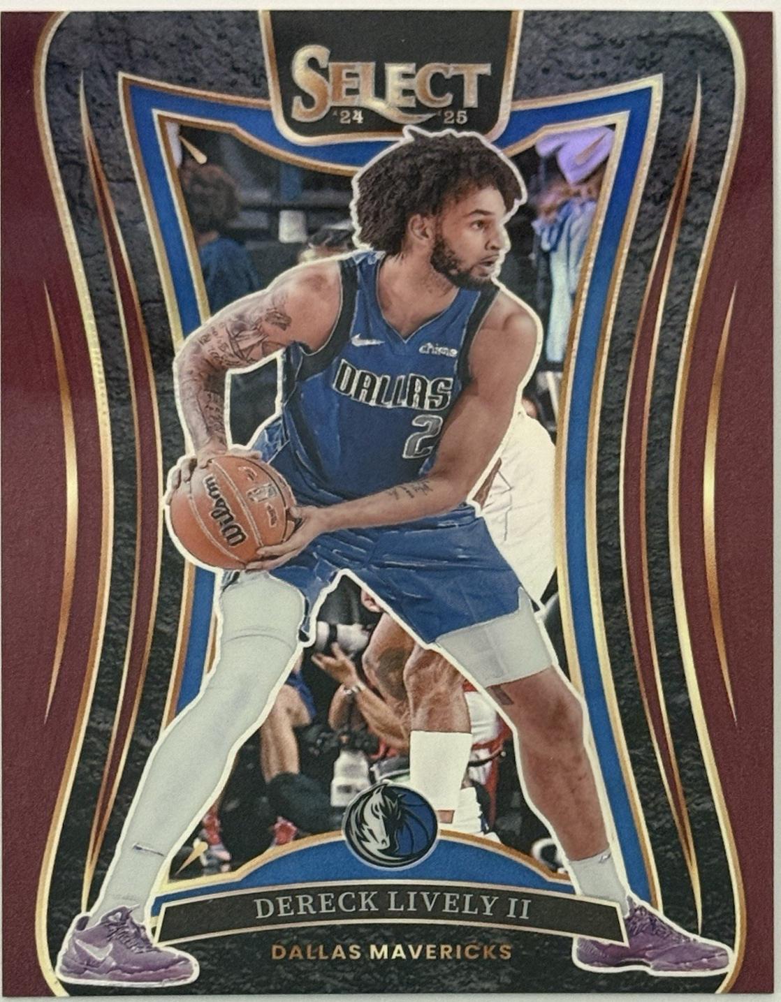 Dereck Lively II [Purple Flash Prizm] #329