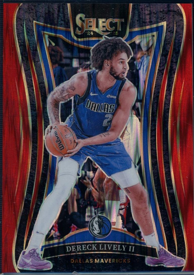 Dereck Lively II [Red Flash Prizm] #329