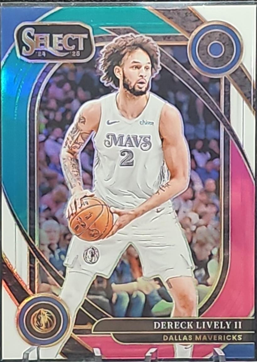 Dereck Lively II [Teal White Pink Prizm] #217